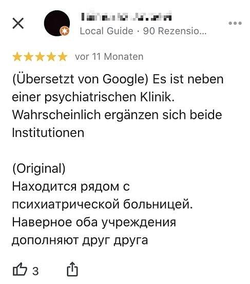 Bild 13: &bdquo;Tut was er soll, fällt halt runter&ldquo;: Die kuriosesten Internet-Bewertungen über den Rheinfall und andere Sehenswürdigkeiten und Einrichtungen in der Region