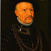 Herzog Ulrich von Württemberg auf einem Ölgemälde eines unbekannten Meisters.