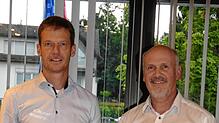 Neuer Albbrucker Gemeinderat Andreas Feichtenschlager wurde bereits im Juli 2025 von Bürgermeister Stefan Kaiser verpflichtet.
