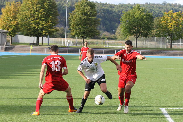 Bild 10: FSV Rheinfelden holt beim 2:2 gegen den FC Bad Krozingen den ersten Punkt in dieser Saison &ndash; und wir haben die Bilder!