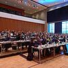 Die Kreisräte stimmen über das Verfahren ab, wie die Positionen der stellvertretenden Vorsitzenden der Ausschüsse ermittelt werden sollen.