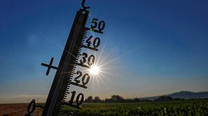 Über Baden-Württemberg lacht die Sonne — und die Temperaturen steigen.