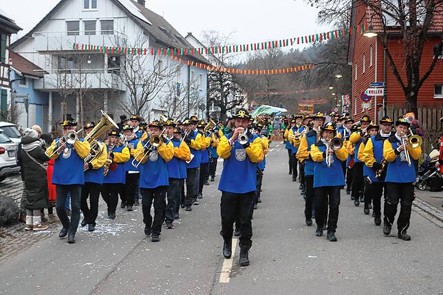 Bild 15: Bonndorf feiert den 40. Geburtstag des Narrenvereins mit riesigem Umzug