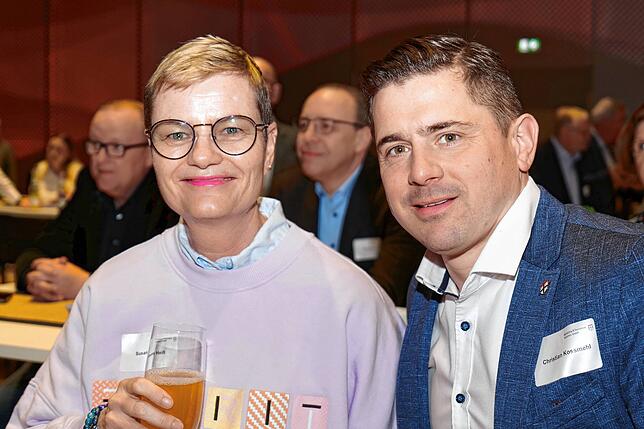 Bild 11: Sie waren beim Unternehmerfrühstück zu Gast: Zum Frühjahrsbeginn treffen sich die Führungskräfte