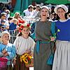 Zeitreise in die Ravensburger Stadtgeschichte: Über 50.000 Menschen verfolgten zum Beispiel 2012 das Rutenfest. 1200 Trommler und ...