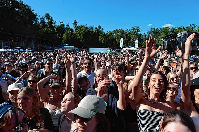 Bild 38: Weiter geht‘s – auch am zweiten Campus-Festival-Tag wird gefeiert
