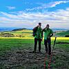 Die beiden Vorsitzenden des Tengener Schwarzwaldvereins, Matthias Back und Oliver Bock, verblüffen mit einer neuen Idee: Ende September ...