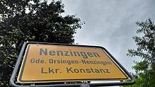 Der tatsächliche Himmel über Nenzingen – doch der Nenzinger Himmel ist etwas anderes.