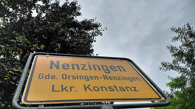 Der tatsächliche Himmel über Nenzingen – doch der Nenzinger Himmel ist etwas anderes.