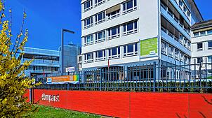 Der ebm-Papst-Standort in St. Georgen auf einem Archivbild. Von hier wechseln etwa 90 Mitarbeiter aus dem Bereich industrielle ...
