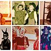 Ein Mexikaner, ein Kavalier, ein Schornsteinfeger, ein Teufelchen, ein Clown, eine Indianerin: Sechs bekannte Persönlichkeiten aus der ...
