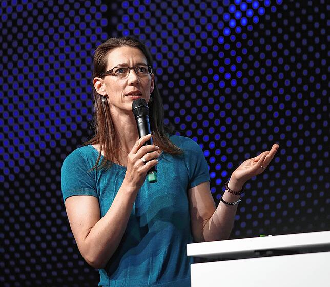 Bettina Gräfin Bernadotte von der Insel Mainau lobte die Solidarität unter Mitarbeitern.
