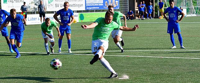 Geschichte wiederholt sich: Schon in der vergangenen Saison traf Moritz Erne für die SG Mettingen/Krenkingen gegen den TuS Stetten vom ...