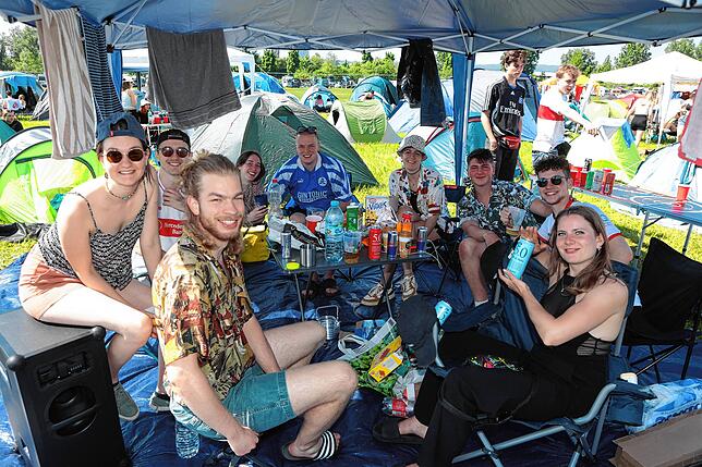 Bild 10: Campus Festival Konstanz 2024: Bilder vom Campingplatz am Freitag