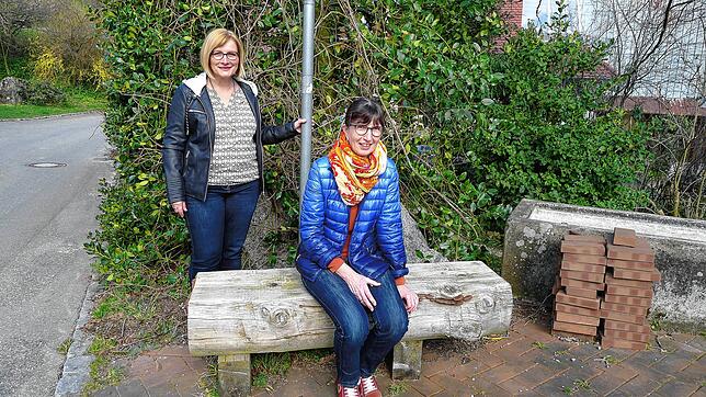 Die Einsatzleiterin Irene Hafen (links) mit der stellvertretenden Vorsitzenden des Vereins Hilfe von Haus zu Haus, Luitgart Faitsch, in ...