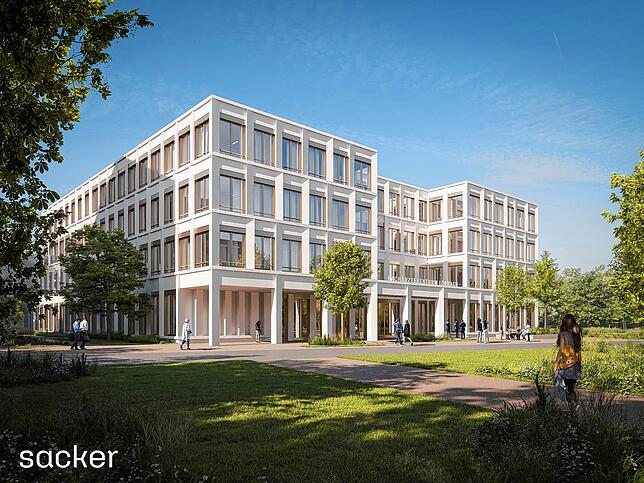 So soll das Fachärztezentrum in Lörrach aussehen.