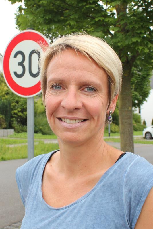 Kristina Reiss, 42, Journalistin: "Es gibt hier ziemlich viele junge Familien. Die Kinder können zumindest hier in der Sackgasse ...