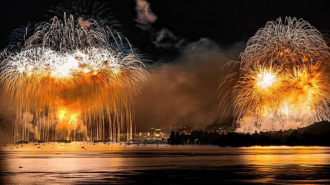 Ein Feuerwerk erhöht die Feinstaubkonzentration in der Luft. Dieses Jahr gab es keins, die Feinstaubwerte waren trotzdem hoch.