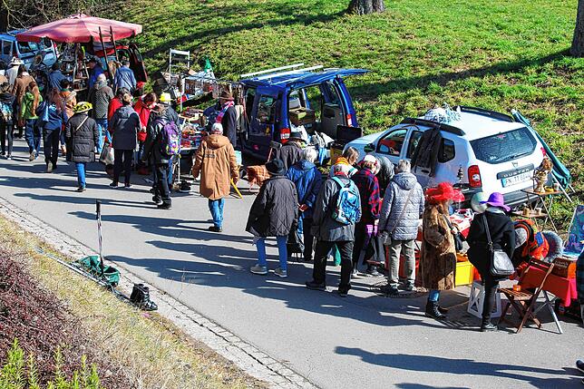 Bild 17: Bilder vom Krämermarkt in Neufrach am Rosenmontag