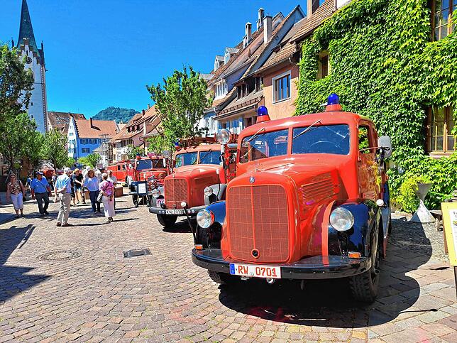 Bild 7: Alle Bilder vom Treffen der historischen Feuerwehrfahrzeuge in Engen