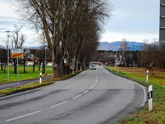 Auf der Landesstraße 205 zwischen Neufrach und Stefansfeld soll künftig ganztägig Tempo 70 gelten.