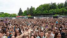 Bild : So war der erste Abend im Bodenseestadion beim Campus-Festival 2023