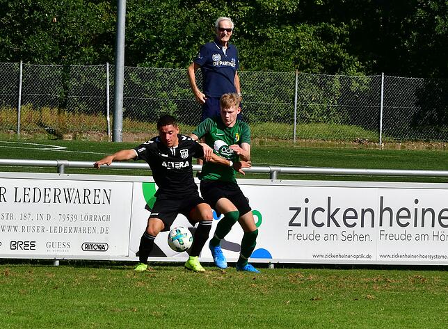 Bild 6: SV Herten holt nach 3:0-Führung nur ein 3:3 beim FV Lörrach-Brombach II &ndash; SV Herten &ndash; und wir haben Bilder!