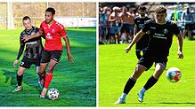 Liam Omore (links) und Konstantin Hahn zieht es im Sommer zum FV Illertissen.