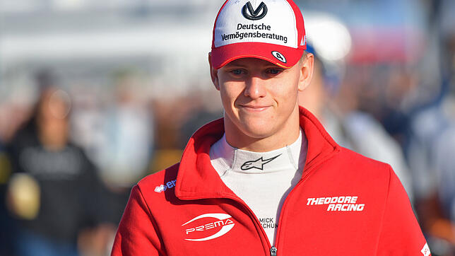 Der deutsche Rennfahrer Mick Schumacher