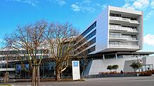 Die Konzernzentrale der ZF Friedrichshafen AG in Friedrichshafen.