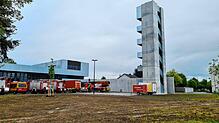 Die neu gegründete Abteilung Stadt hat im April das zentrale Gerätehaus an der Römerstraße in Rheinfelden bezogen. Einige Fahrzeuge sind ...