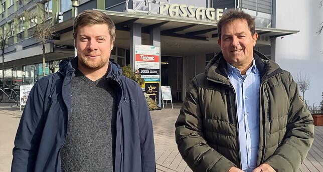 Jürgen Holeksa (rechts) hat die ersten zweieinhalb Jahre im Rat das Netzwerk angeführt. Seither macht es Simon Wolpold (links).