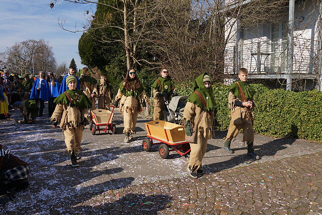 Bild 22: 43. Küssaberger Narrentreffen: Märchenhafte Fasnacht in Rheinheim