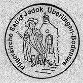 Den Pilgerstempel von St. Jodok gibt es im Pfarramt um Mitnehmen.
