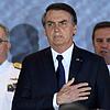 Der brasilianische Präsident Jair Bolsonaro bei seiner Amtseinführung.