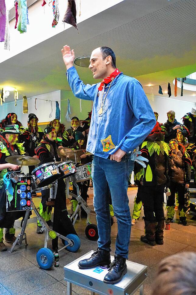 Bild 13: Bilder vom schmotzigen Dunschtig in Hepbach und Leimbach
