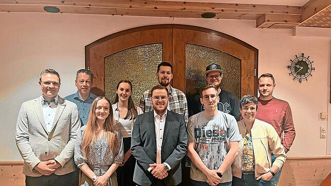 Geehrte und Gewählte der Stadtkapelle Vöhrenbach (von links): Benjamin Kirner, Bernd Brugger, Anika Dorer, Kim Kaltenbach, Jens Mantel, ...