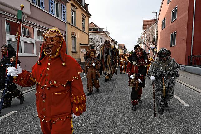 Bild 28: Narrenbaumstellen auf dem Radolfzeller Marktplatz