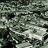 Die Papierfabrik Albbruck Mitte der 1970er Jahre. In den 70er Jahren florierte die Produktion, die Zeichen standen auf Expansion