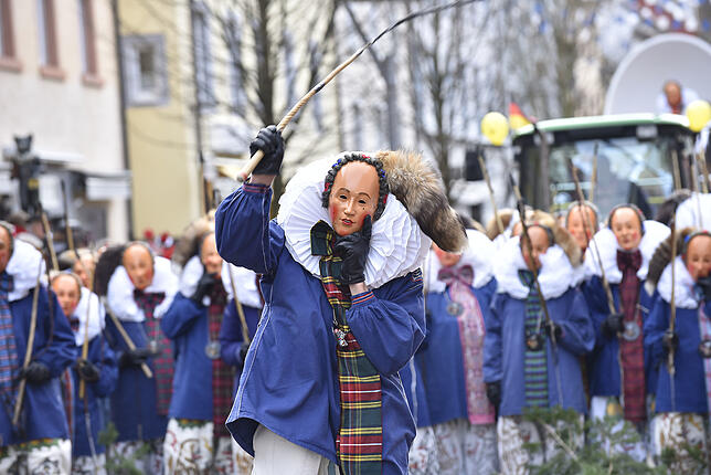 Bild 12: Bilder vom Historischen Umzug am Fasnetmontag in Villingen &ndash; Teil 4