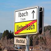 Ibach ist eine weit verstreute Gemeinde im Südschwarzwald. Fiat Lux sitzt im Ortsteil Unteribach.