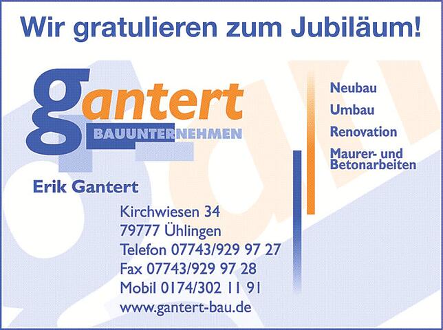 Bild 11: 50 Jahre Gemeinde Ühlingen-Birkendorf : Fünf Bürgermeister in 50 Jahren