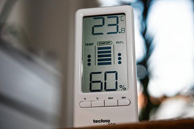23 Grad und 60 Prozent Luftfeuchtigkeit: Kuschelig warm und nicht zu feucht.