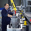 Getriebemontage bei ZF Friedrichshafen in Schanghai.