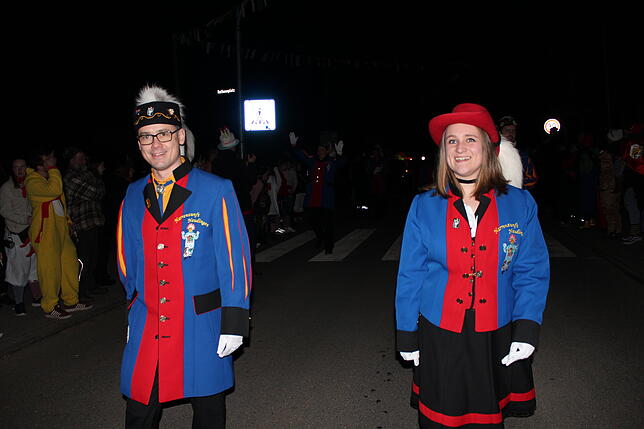 Bild 17: Bilder vom Nachtumzug zum 44. Jubiläum der Narrenzunft Hochemmingen