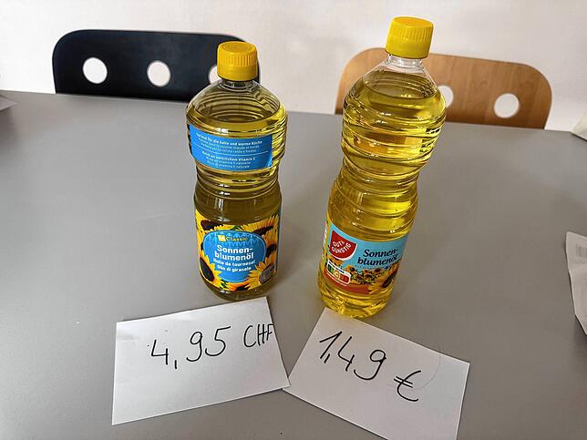 Bild 6: Überraschung beim Preisvergleich in Deutschland – Schweiz: Ein Produkt ist in der Schweiz viel günstiger!