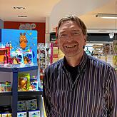 Gerhard Werb vom Spielwarengeschäft Thedy.