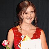 Amelie Hensler aus Sauldorf-Bichtlingen schloss mit der Abiturnote 1,0 als Jahrgangsbeste ab.