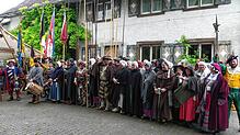 Der Seehaufen, auch Bermatinger Haufen genannt, vermittelte den Besuchern mit der Historischen Dorfbelebung am Wochenende ...
