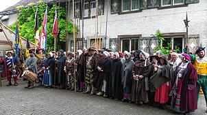Der Seehaufen, auch Bermatinger Haufen genannt, vermittelte den Besuchern mit der Historischen Dorfbelebung am Wochenende ...